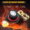 image:imageNilight Top Post Battery Disconnect Switch 12V48V 275A Kill Switch Negative ON Off Battery Cut Shut Off for Boat Car Vehicles RV Marine275A Top Post ONOff Switch Negative Terminal