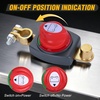 image:imageNilight Top Post Battery Disconnect Switch 12V48V 275A Kill Switch Negative ON Off Battery Cut Shut Off for Boat Car Vehicles RV Marine275A Top Post ONOff Switch