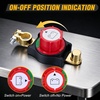 image:imageNilight Top Post Battery Disconnect Switch 12V48V 275A Kill Switch Negative ON Off Battery Cut Shut Off for Boat Car Vehicles RV Marine275A Top Post ONOff Switch Round