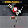 image:imageNilight Top Post Battery Disconnect Switch 12V48V 275A Kill Switch Negative ON Off Battery Cut Shut Off for Boat Car Vehicles RV Marine275A Top Post ONOff Switch Round