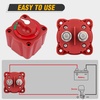 image:imageNilight Top Post Battery Disconnect Switch 12V48V 275A Kill Switch Negative ON Off Battery Cut Shut Off for Boat Car Vehicles RV Marine300A ONOff Switch Waterproof