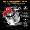 image:imageNilight Top Post Battery Disconnect Switch 12V48V 275A Kill Switch Negative ON Off Battery Cut Shut Off for Boat Car Vehicles RV Marine300A ONOff Switch Heavy Duty