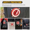 image:imageNilight Top Post Battery Disconnect Switch 12V48V 275A Kill Switch Negative ON Off Battery Cut Shut Off for Boat Car Vehicles RV Marine350A 32V 12OFF Battery Switch