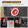 image:imageNilight Top Post Battery Disconnect Switch 12V48V 275A Kill Switch Negative ON Off Battery Cut Shut Off for Boat Car Vehicles RV Marine350A 32V 1Both2Off Battery Switch