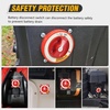 image:imageNilight Top Post Battery Disconnect Switch 12V48V 275A Kill Switch Negative ON Off Battery Cut Shut Off for Boat Car Vehicles RV Marine350A 32V ONOFFCombine Battery Switch
