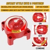 image:imageNilight Top Post Battery Disconnect Switch 12V48V 275A Kill Switch Negative ON Off Battery Cut Shut Off for Boat Car Vehicles RV Marine350A 32V ONOFFCombine Battery Switch