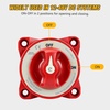 image:imageNilight Top Post Battery Disconnect Switch 12V48V 275A Kill Switch Negative ON Off Battery Cut Shut Off for Boat Car Vehicles RV Marine350A 48V ONOFF Battery Switch