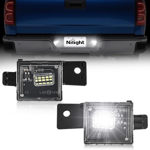 image:imageNilight License Plate Lights Compatible with 20112023 Ford Explorer  Compatible with 20112023 Ford Explorer etc 18SMD 6000K LEDs IP67 waterproof plugandplay OEM replacementBlack 20142023 Chevy SilveradoGMC Sierra