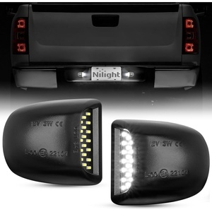 image:imageNilight License Plate Lights Compatible with 20112023 Ford Explorer  Compatible with 20112023 Ford Explorer etc 18SMD 6000K LEDs IP67 waterproof plugandplay OEM replacementBlack 19992013 SilveradoSierra20072013 Escalade