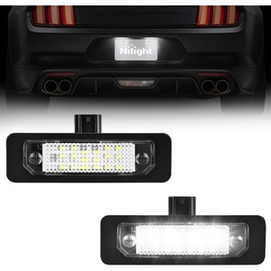image:imageNilight License Plate Lights Compatible with 20112023 Ford Explorer  Compatible with 20112023 Ford Explorer etc 18SMD 6000K LEDs IP67 waterproof plugandplay OEM replacementBlack 20102014 Ford Mustang20072014 Lincoln MKX