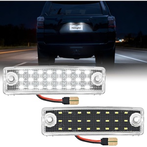image:imageNilight License Plate Lights Compatible with 20112023 Ford Explorer  Compatible with 20112023 Ford Explorer etc 18SMD 6000K LEDs IP67 waterproof plugandplay OEM replacementClear 19962022 Toyota 4Runner20012022 Sequoia