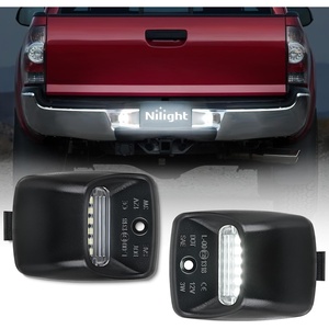 image:imageNilight License Plate Lights Compatible with 20112023 Ford Explorer  Compatible with 20112023 Ford Explorer etc 18SMD 6000K LEDs IP67 waterproof plugandplay OEM replacementBlack 20052015 Tacoma20002013 Tundra