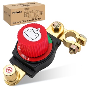 image:imageNilight Top Post Battery Disconnect Switch 12V48V 275A Kill Switch Negative ON Off Battery Cut Shut Off for Boat Car Vehicles RV Marine275A Top Post ONOff Switch Positive Terminal