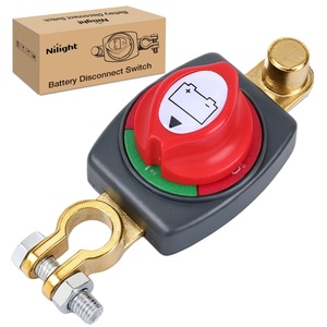 image:imageNilight Top Post Battery Disconnect Switch 12V48V 275A Kill Switch Negative ON Off Battery Cut Shut Off for Boat Car Vehicles RV Marine275A Top Post ONOff Switch