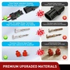 image:imageNilight 180PCS 10 Kits 4 Pin Waterproof Automotive Electrical Connector Kit Quick Connect and Disconnect Male Female Pin 2016AWG Terminal Wire Connectors for Car Truck Motorcycle Marine Boat1234Pin Spark Plug Connector 284PCS