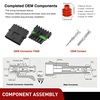 image:imageNilight 180PCS 10 Kits 4 Pin Waterproof Automotive Electrical Connector Kit Quick Connect and Disconnect Male Female Pin 2016AWG Terminal Wire Connectors for Car Truck Motorcycle Marine Boat6Pin Spark Plug Connector 78PCS