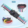 image:imageNilight 180PCS 10 Kits 4 Pin Waterproof Automotive Electrical Connector Kit Quick Connect and Disconnect Male Female Pin 2016AWG Terminal Wire Connectors for Car Truck Motorcycle Marine Boat4Pin Wire Harness 10Sets