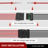 image:imageNilight 180PCS 10 Kits 4 Pin Waterproof Automotive Electrical Connector Kit Quick Connect and Disconnect Male Female Pin 2016AWG Terminal Wire Connectors for Car Truck Motorcycle Marine Boat6Pin Spark Plug Connector 78PCS