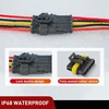 image:imageNilight 180PCS 10 Kits 4 Pin Waterproof Automotive Electrical Connector Kit Quick Connect and Disconnect Male Female Pin 2016AWG Terminal Wire Connectors for Car Truck Motorcycle Marine Boat5Pin Connector 200Pcs