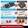 image:imageNilight 180PCS 10 Kits 4 Pin Waterproof Automotive Electrical Connector Kit Quick Connect and Disconnect Male Female Pin 2016AWG Terminal Wire Connectors for Car Truck Motorcycle Marine Boat6Pin Spark Plug Connector 78PCS