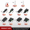 image:imageNilight 180PCS 10 Kits 4 Pin Waterproof Automotive Electrical Connector Kit Quick Connect and Disconnect Male Female Pin 2016AWG Terminal Wire Connectors for Car Truck Motorcycle Marine Boat1234Pin Spark Plug Connector 284PCS