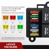 image:imageNilight 12V Fuse Relay Box 4 Relays 12 Slots ATCATO Blade Fuses Holder 4Pin Terminal 40A Relay 12Way 12AWG PreWired Block Kit Universal for Automotive Car Truck Camper BoatPreWired Box 2 Relay 6 Fuse