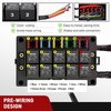 image:imageNilight 12V Fuse Relay Box 4 Relays 12 Slots ATCATO Blade Fuses Holder 4Pin Terminal 40A Relay 12Way 12AWG PreWired Block Kit Universal for Automotive Car Truck Camper BoatPreWired Box 10 Relay 10 Fuse