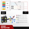 image:imageNilight 12V Fuse Relay Box 4 Relays 12 Slots ATCATO Blade Fuses Holder 4Pin Terminal 40A Relay 12Way 12AWG PreWired Block Kit Universal for Automotive Car Truck Camper BoatPreWired Box 2 Relay 6 Fuse