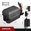 image:imageNilight 12V Fuse Relay Box 4 Relays 12 Slots ATCATO Blade Fuses Holder 4Pin Terminal 40A Relay 12Way 12AWG PreWired Block Kit Universal for Automotive Car Truck Camper BoatPreWired Box 6 Relay 6 Fuse