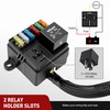 image:imageNilight 12V Fuse Relay Box 4 Relays 12 Slots ATCATO Blade Fuses Holder 4Pin Terminal 40A Relay 12Way 12AWG PreWired Block Kit Universal for Automotive Car Truck Camper BoatPreWired Box 2 Relay 6 Fuse