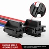 image:imageNilight 12V Fuse Relay Box 4 Relays 12 Slots ATCATO Blade Fuses Holder 4Pin Terminal 40A Relay 12Way 12AWG PreWired Block Kit Universal for Automotive Car Truck Camper BoatFuse Relay 5 Pack