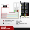 image:imageNilight 12V Fuse Relay Box 4 Relays 12 Slots ATCATO Blade Fuses Holder 4Pin Terminal 40A Relay 12Way 12AWG PreWired Block Kit Universal for Automotive Car Truck Camper BoatPreWired Box 6 Relay 6 Fuse