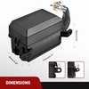 image:imageNilight 12V Fuse Relay Box 4 Relays 12 Slots ATCATO Blade Fuses Holder 4Pin Terminal 40A Relay 12Way 12AWG PreWired Block Kit Universal for Automotive Car Truck Camper BoatFuse and Relay Block PreWired