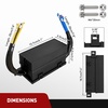 image:imageNilight 12V Fuse Relay Box 4 Relays 12 Slots ATCATO Blade Fuses Holder 4Pin Terminal 40A Relay 12Way 12AWG PreWired Block Kit Universal for Automotive Car Truck Camper BoatPreWired Box 6 Relay 11 Fuse