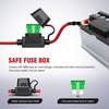 image:imageNilight 12V Fuse Relay Box 4 Relays 12 Slots ATCATO Blade Fuses Holder 4Pin Terminal 40A Relay 12Way 12AWG PreWired Block Kit Universal for Automotive Car Truck Camper BoatFuel Pump Relay Kit