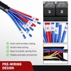 image:imageNilight 12V Fuse Relay Box 4 Relays 12 Slots ATCATO Blade Fuses Holder 4Pin Terminal 40A Relay 12Way 12AWG PreWired Block Kit Universal for Automotive Car Truck Camper BoatPreWired Box 6 Relay 11 Fuse