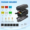 image:imageNilight 12V Fuse Relay Box 4 Relays 12 Slots ATCATO Blade Fuses Holder 4Pin Terminal 40A Relay 12Way 12AWG PreWired Block Kit Universal for Automotive Car Truck Camper BoatFuse and Relay Block