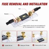 image:imageNilight Terminal Fuse Block 60A 58V DC MRBF Fuse Holder 516 M8 Single Stud Marine Rated IP66 Waterproof Cap Circuit Protection for Boat Car RV Truck Construction VehiclesANL Fuse