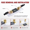 image:imageNilight Terminal Fuse Block 60A 58V DC MRBF Fuse Holder 516 M8 Single Stud Marine Rated IP66 Waterproof Cap Circuit Protection for Boat Car RV Truck Construction VehiclesANL Fuse