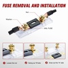 image:imageNilight Terminal Fuse Block 60A 58V DC MRBF Fuse Holder 516 M8 Single Stud Marine Rated IP66 Waterproof Cap Circuit Protection for Boat Car RV Truck Construction VehiclesANL Fuse