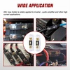 image:imageNilight Terminal Fuse Block 60A 58V DC MRBF Fuse Holder 516 M8 Single Stud Marine Rated IP66 Waterproof Cap Circuit Protection for Boat Car RV Truck Construction VehiclesANL Fuse