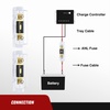 image:imageNilight Terminal Fuse Block 60A 58V DC MRBF Fuse Holder 516 M8 Single Stud Marine Rated IP66 Waterproof Cap Circuit Protection for Boat Car RV Truck Construction VehiclesANL Fuse