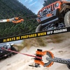 image:imageNilight 2 Pack 34 DRing Separate Shackle 45000 Lbs Break Strength  Includes 78 Lock Pin Isolators and Washers Off Road Recovery for Tow Strap Winch Truck Vehicle BlackOrange 34 wTowing Pulley 2 Pack