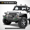image:imageNilight 2 Pack 34 DRing Separate Shackle 45000 Lbs Break Strength  Includes 78 Lock Pin Isolators and Washers Off Road Recovery for Tow Strap Winch Truck Vehicle BlackDark Green 34 2 Pack