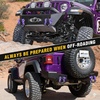 image:imageNilight 2 Pack 34 DRing Separate Shackle 45000 Lbs Break Strength  Includes 78 Lock Pin Isolators and Washers Off Road Recovery for Tow Strap Winch Truck Vehicle BlackPurple31 Ton Mega