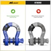 image:imageNilight 2 Pack 34 DRing Separate Shackle 45000 Lbs Break Strength  Includes 78 Lock Pin Isolators and Washers Off Road Recovery for Tow Strap Winch Truck Vehicle BlackBlue 34 31 Ton 2 Pack