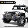 image:imageNilight 2 Pack 34 DRing Separate Shackle 45000 Lbs Break Strength  Includes 78 Lock Pin Isolators and Washers Off Road Recovery for Tow Strap Winch Truck Vehicle BlackPurple 34 2 Pack