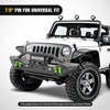 image:imageNilight 2 Pack 34 DRing Separate Shackle 45000 Lbs Break Strength  Includes 78 Lock Pin Isolators and Washers Off Road Recovery for Tow Strap Winch Truck Vehicle BlackGreen 34 31 Ton 2 Pack