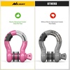 image:imageNilight 2 Pack 34 DRing Separate Shackle 45000 Lbs Break Strength  Includes 78 Lock Pin Isolators and Washers Off Road Recovery for Tow Strap Winch Truck Vehicle BlackPink 34 2 Pack
