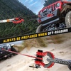 image:imageNilight 2 Pack 34 DRing Separate Shackle 45000 Lbs Break Strength  Includes 78 Lock Pin Isolators and Washers Off Road Recovery for Tow Strap Winch Truck Vehicle BlackRed 34 wTowing Pulley 2 Pack
